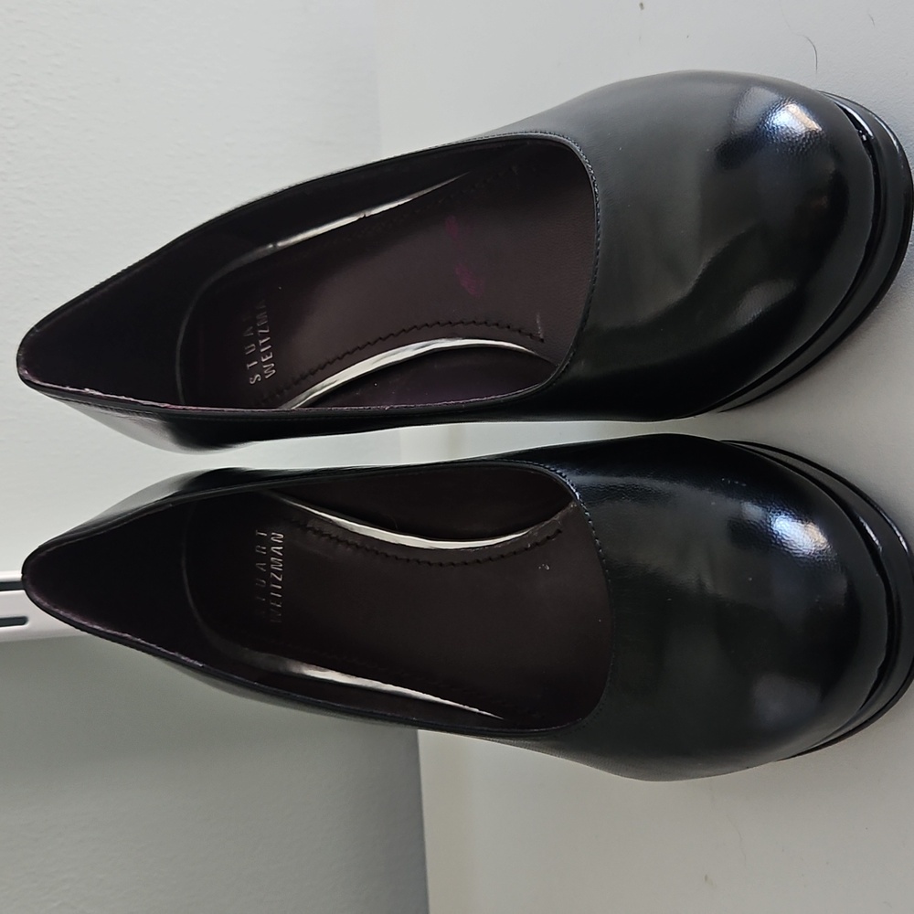 New Stuart Weitzman Black Pumps - Picture 2 of 9